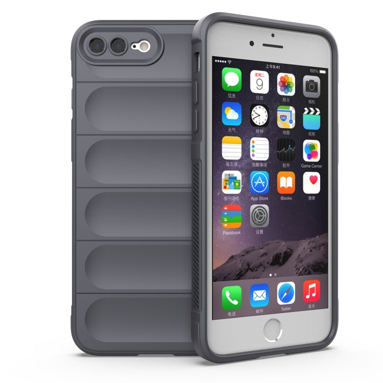 Custodia TPU con flanella per iPhone SE 2022/2020 e 8/7