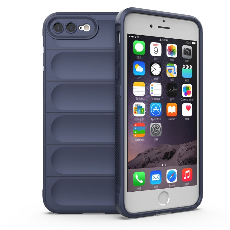Custodia TPU con flanella per iPhone SE 2022/2020 e 8/7