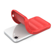 Magic Shield TPU + custodia per telefono in flanella, For iPhone XR, For iPhone XS / X
