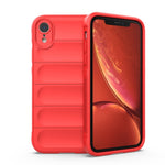 Custodia TPU con flanella per iPhone XR e XS