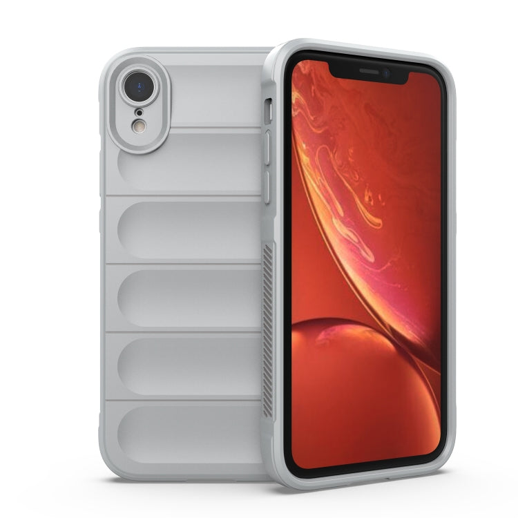 Custodia TPU con flanella per iPhone XR e XS