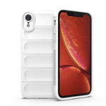 Custodia TPU con flanella per iPhone XR e XS