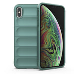 Custodia TPU con flanella per iPhone XR e XS