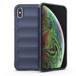 Custodia TPU con flanella per iPhone XR e XS
