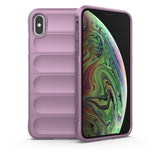 Custodia TPU con flanella per iPhone XR e XS