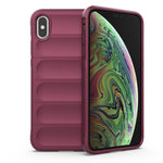 Custodia TPU con flanella per iPhone XR e XS