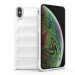 Custodia TPU con flanella per iPhone XR e XS