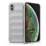 Custodia TPU con flanella per iPhone XS Max