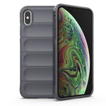 Custodia TPU con flanella per iPhone XS Max