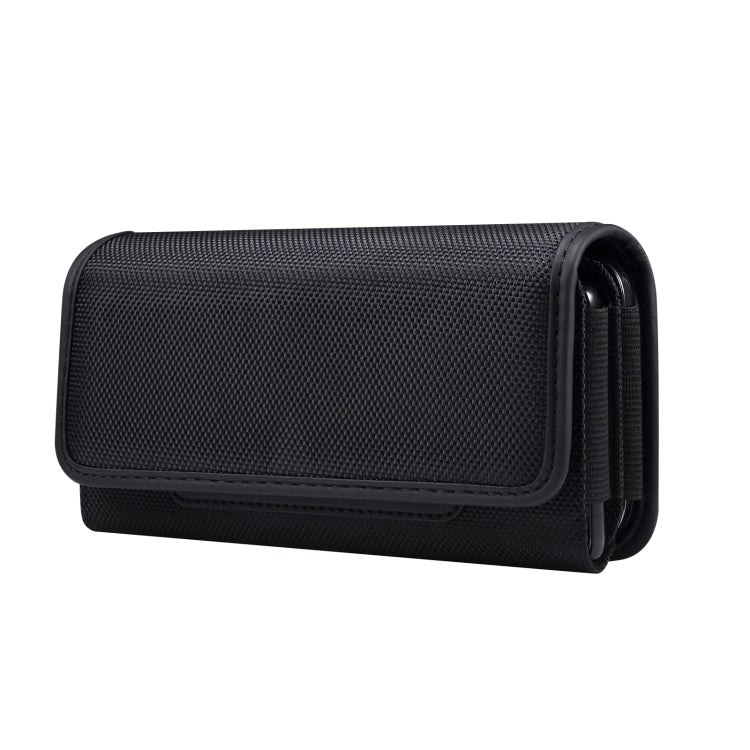 Custodia per cellulare con slot per schede in tessuto Oxford a doppia griglia, For 6.7-6.9 inch Smartphones