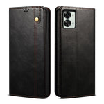 Custodia per telefono in pelle con trama di cavallo pazzo in cera d'olio, For OnePlus Nord 2T, For vivo S15e / T1 5G Snapdragon 778G, For Xiaomi 12 Lite