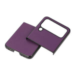 Custodia per telefono in pelle protettiva antiurto in vera pelle, For Samsung Galaxy Z Flip4