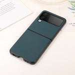Custodia per telefono in pelle protettiva antiurto in vera pelle, For Samsung Galaxy Z Flip4