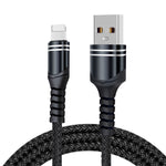 Cavo ricarica USB tessuto 6A 1m USB-C Micro USB