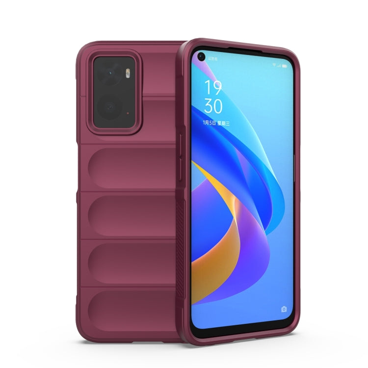 Magic Shield TPU + custodia per telefono in flanella, For OPPO A36 4G/A76 4G/Realme 9i, For Samsung Galaxy A12 4G/A12 5G