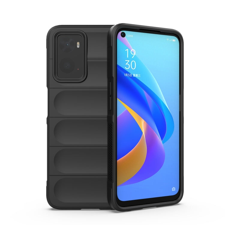 Magic Shield TPU + custodia per telefono in flanella, For OPPO A36 4G/A76 4G/Realme 9i, For Samsung Galaxy A12 4G/A12 5G