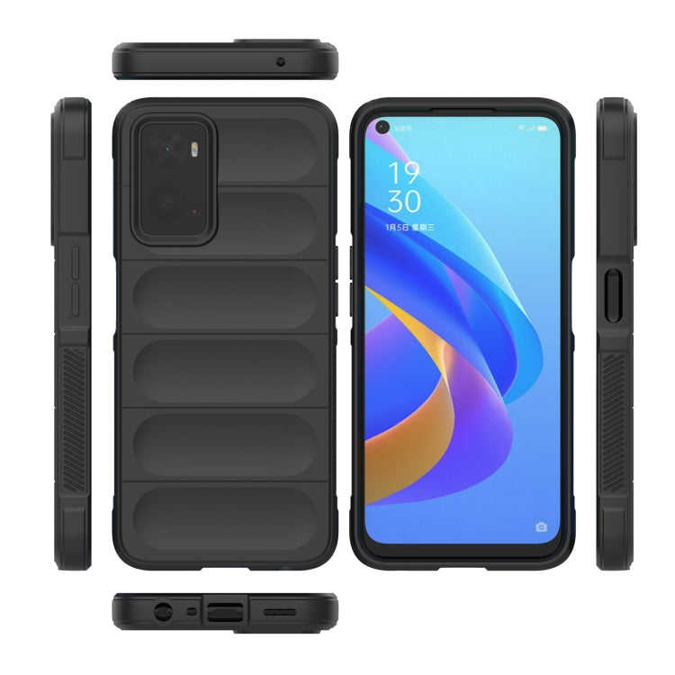 Magic Shield TPU + custodia per telefono in flanella, For OPPO A36 4G/A76 4G/Realme 9i, For Samsung Galaxy A12 4G/A12 5G