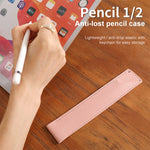 Custodia in pelle PU per Apple Pencil 1 e 2