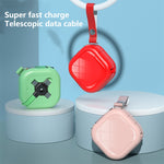 Cavo ricarica telescopico USB 3 in 1 compatibile iPhone
