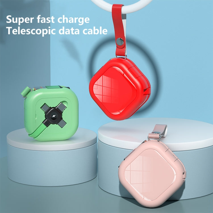 Cavo ricarica telescopico USB 3 in 1 compatibile iPhone