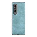 Custodia per telefono antiurto Brugg Texture PU+TPU+PC, For Samsung Galaxy Z Fold4