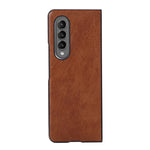 Custodia antiurto per telefono FaletteTexture PU+TPU+PC, For Samsung Galaxy Z Fold4