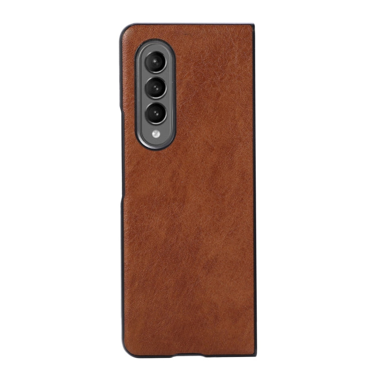 Custodia antiurto per telefono FaletteTexture PU+TPU+PC, For Samsung Galaxy Z Fold4