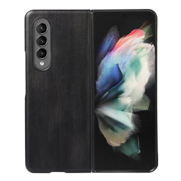 Cassa del telefono dell'unità di elaborazione di struttura della mucca gialla, For Samsung Galaxy Z Fold4