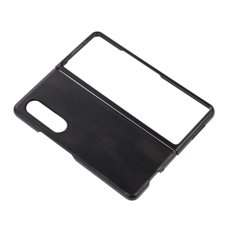 Cassa del telefono dell'unità di elaborazione di struttura della mucca gialla, For Samsung Galaxy Z Fold4
