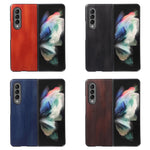 Cassa del telefono dell'unità di elaborazione di struttura della mucca gialla, For Samsung Galaxy Z Fold4