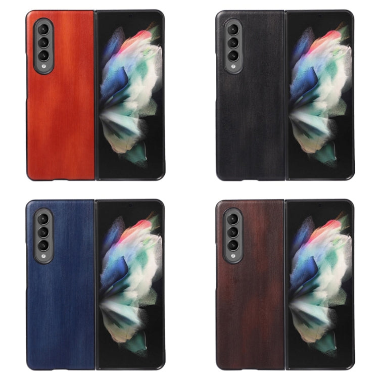 Cassa del telefono dell'unità di elaborazione di struttura della mucca gialla, For Samsung Galaxy Z Fold4