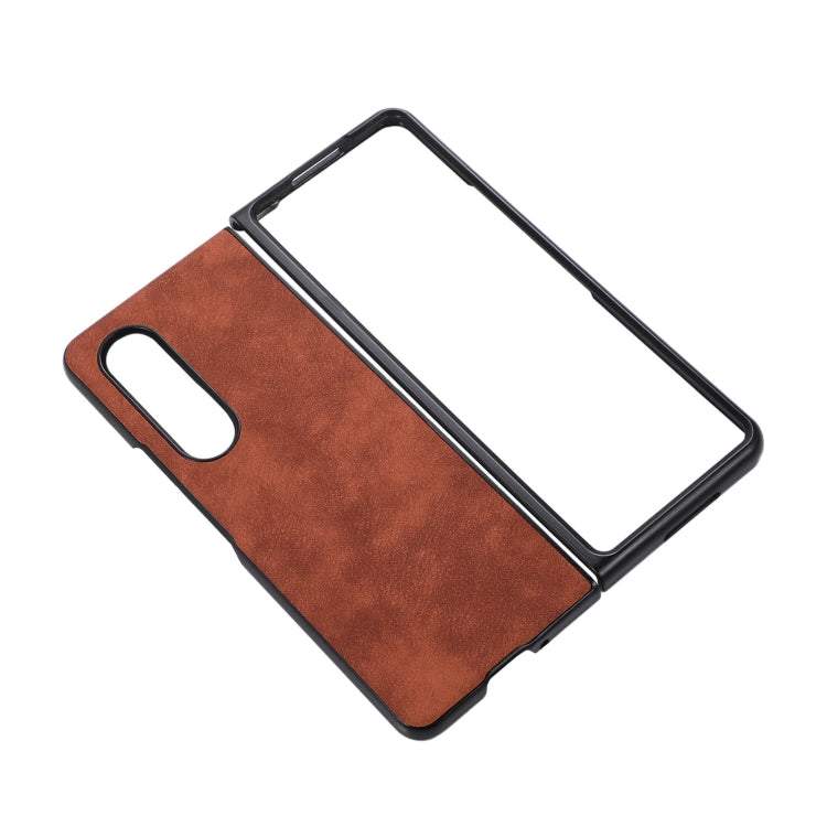 Marocco Texture PU + TPU + PC Custodia per telefono antiurto, For Samsung Galaxy Z Fold4