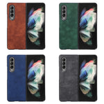 Marocco Texture PU + TPU + PC Custodia per telefono antiurto, For Samsung Galaxy Z Fold4