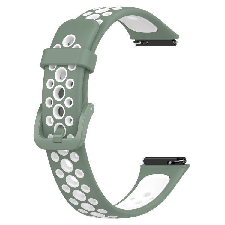 Cinturino in silicone traspirante bicolore, For Huawei Band 7 / 7 NFC