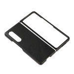 Custodia per telefono in PU con texture Litchi bicolore, For Samsung Galaxy Z Fold4