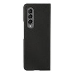 Custodia per telefono in vera pelle Lychee Texture, For Samsung Galaxy Z Fold4