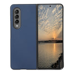 Custodia per telefono in pelle PU con trama incrociata, For Samsung Galaxy Z Fold4
