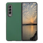 Custodia per telefono in pelle PU con trama incrociata, For Samsung Galaxy Z Fold4
