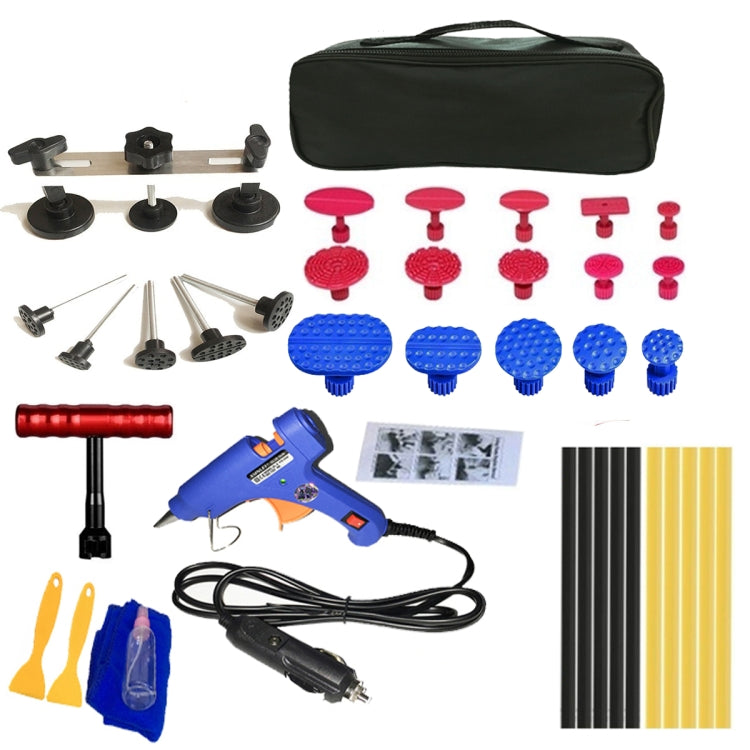Estrattore per ammaccature senza vernice con presa accendisigari per auto 38 in 1 12V, 38 in 1 T-Bar