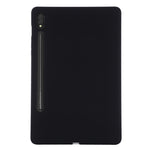 Custodia per tablet antiurto in silicone liquido Pure Color, For Samsung Galaxy Tab S8 / S7, For Samsung Galaxy Tab S8 Ultra