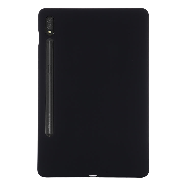 Custodia per tablet antiurto in silicone liquido Pure Color, For Samsung Galaxy Tab S8 / S7, For Samsung Galaxy Tab S8 Ultra