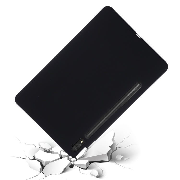 Custodia per tablet antiurto in silicone liquido Pure Color, For Samsung Galaxy Tab S8 / S7, For Samsung Galaxy Tab S8 Ultra