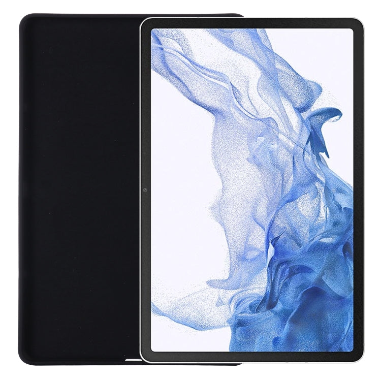 Custodia per tablet antiurto in silicone liquido Pure Color, For Samsung Galaxy Tab S8 / S7, For Samsung Galaxy Tab S8 Ultra