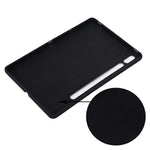 Custodia per tablet antiurto in silicone liquido Pure Color, For Samsung Galaxy Tab S8 / S7, For Samsung Galaxy Tab S8 Ultra
