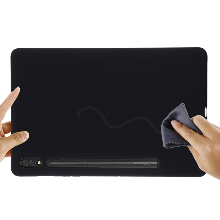 Custodia per tablet antiurto in silicone liquido Pure Color, For Samsung Galaxy Tab S8 / S7, For Samsung Galaxy Tab S8 Ultra