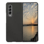 Custodia per telefono in vera pelle con trama di pecora, For Samsung Galaxy Z Fold4