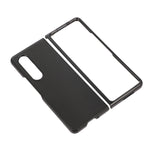 Custodia per telefono in vera pelle con trama di pecora, For Samsung Galaxy Z Fold4