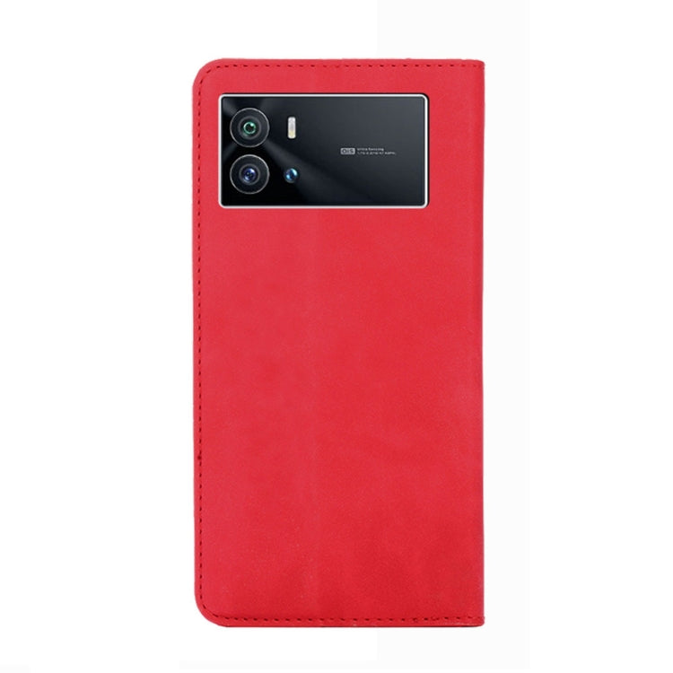 Custodia per telefono in pelle con vibrazione orizzontale magnetica Skin Feel, For vivo iQOO 9 5G, For vivo iQOO Neo6 5G, For vivo iQOO U5 5G, For OPPO A36 4G/A76 4G Global