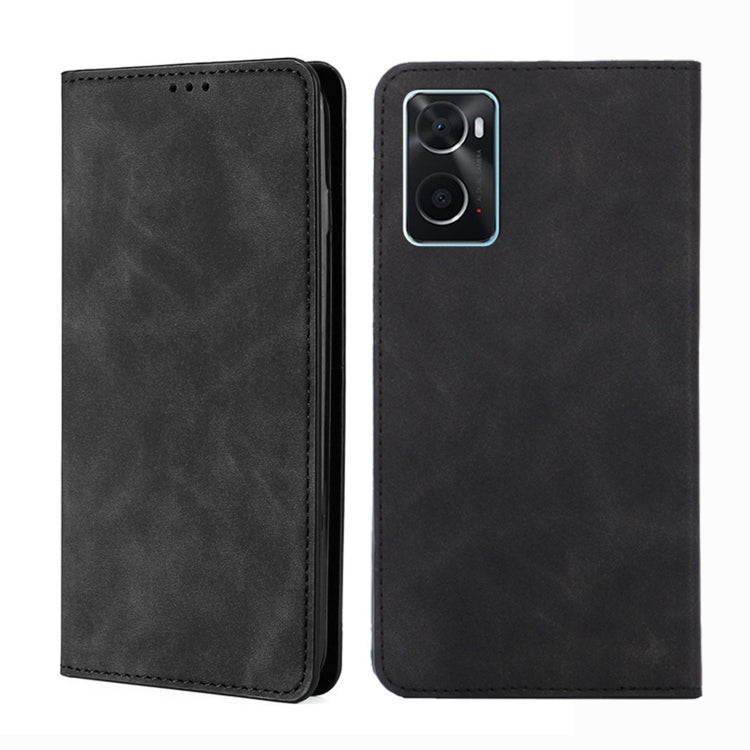Custodia per telefono in pelle con vibrazione orizzontale magnetica Skin Feel, For vivo iQOO 9 5G, For vivo iQOO Neo6 5G, For vivo iQOO U5 5G, For OPPO A36 4G/A76 4G Global