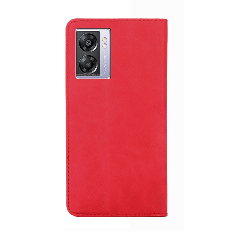 Custodia per telefono in pelle con vibrazione orizzontale magnetica Skin Feel, For OPPO A57 5G 2022/Realme Q5i, For OPPO A96 5G, For OPPO Find X5 Lite, For OPPO Find X5 Pro